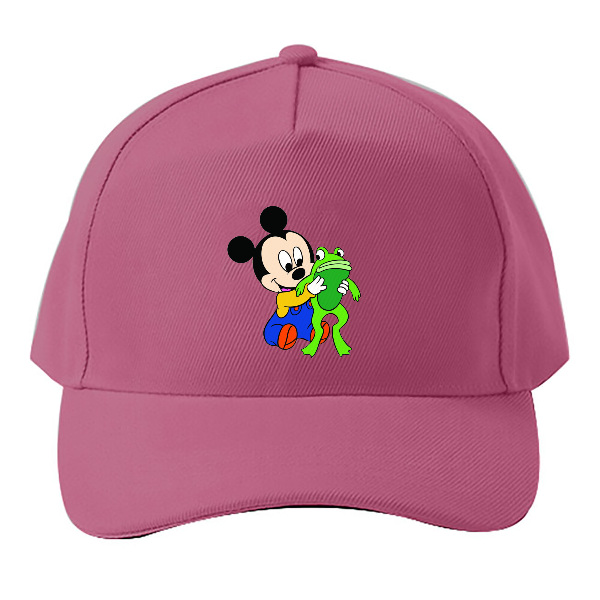 （画像用） ミッキーマウス Mickey Mouse ベースボールキャップ 綿100％ 男女兼用 帽子 スポーツ